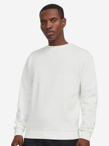JACK & JONES Sweatshirt 'Bradley' in Weiß