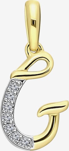 Lucardi Anhänger in Gold: Vorderseite