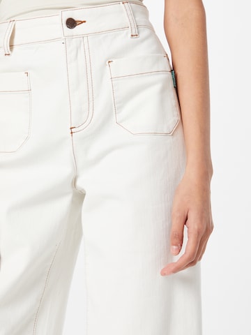 Tranquillo Wide Leg Jeans in Weiß