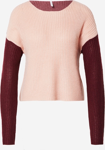 ONLY Sweater in Pink: front