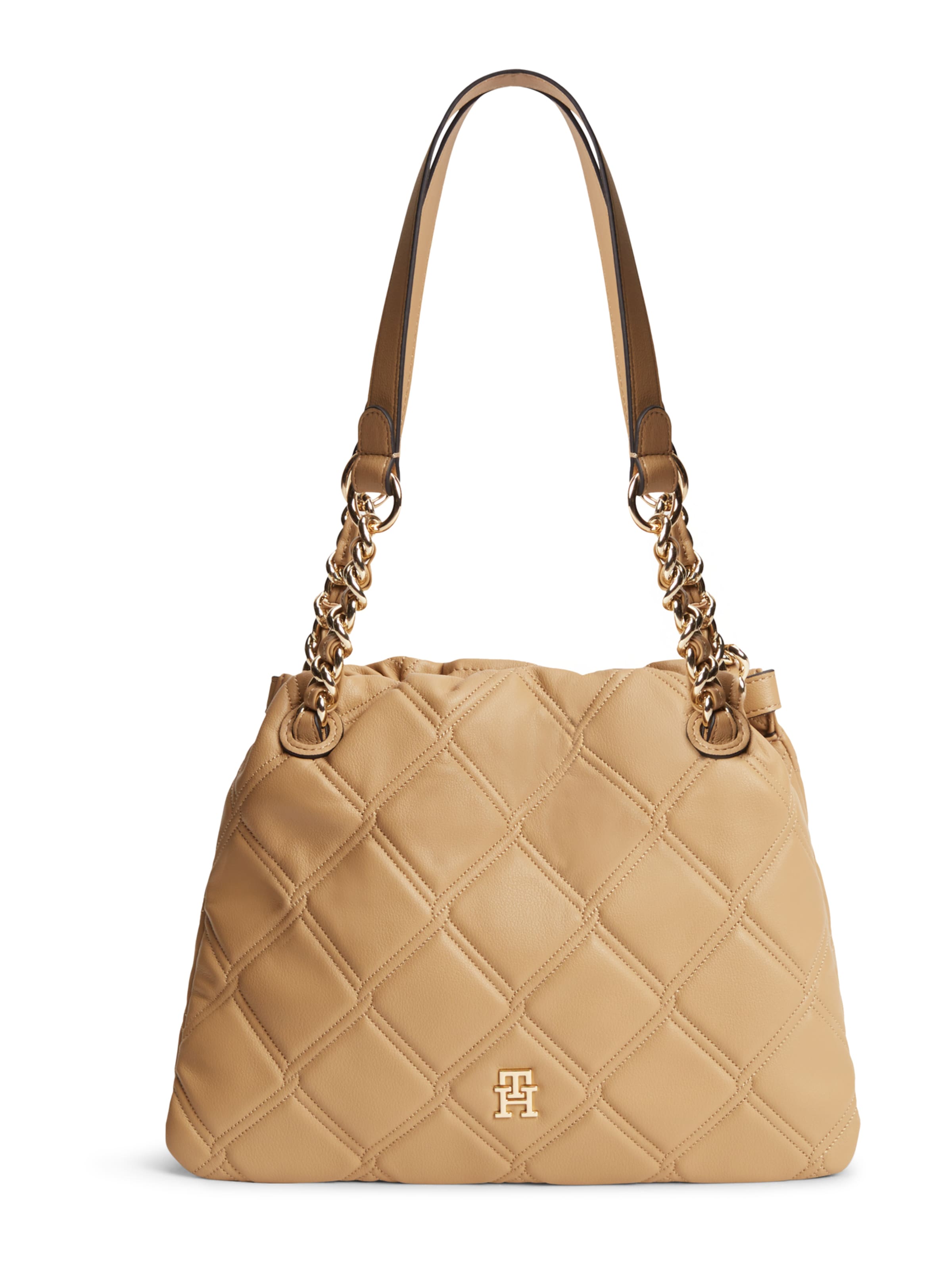 TOMMY HILFIGER Наплечная сумка в Зеленый: спереди