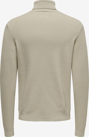 Only & Sons Sweater 'Phil' in Grey