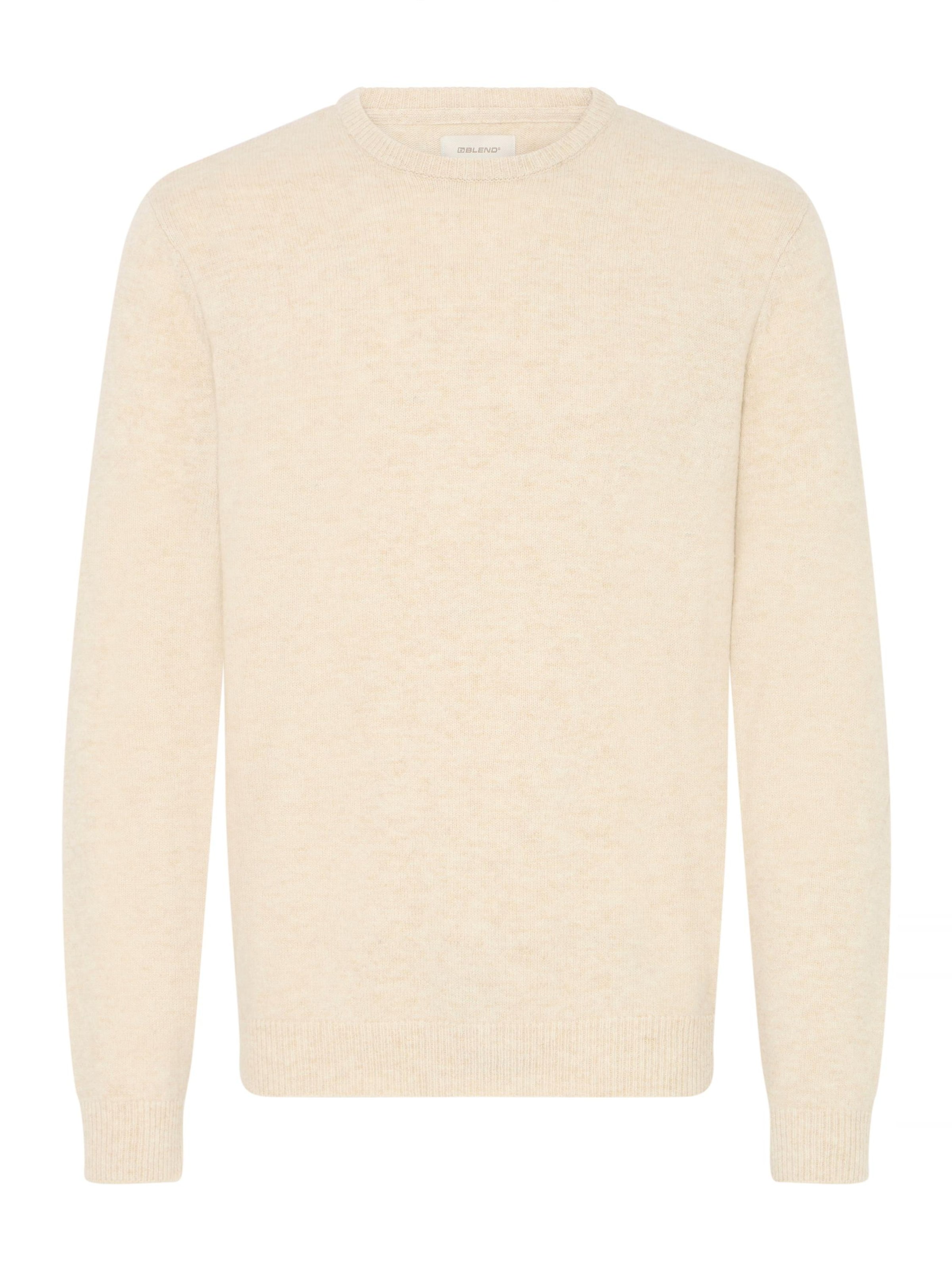 Pull-over 'Branko' BLEND en beige : devant