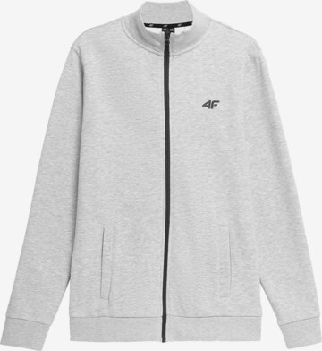 4F Sportsweatjacke in Grau: predná strana