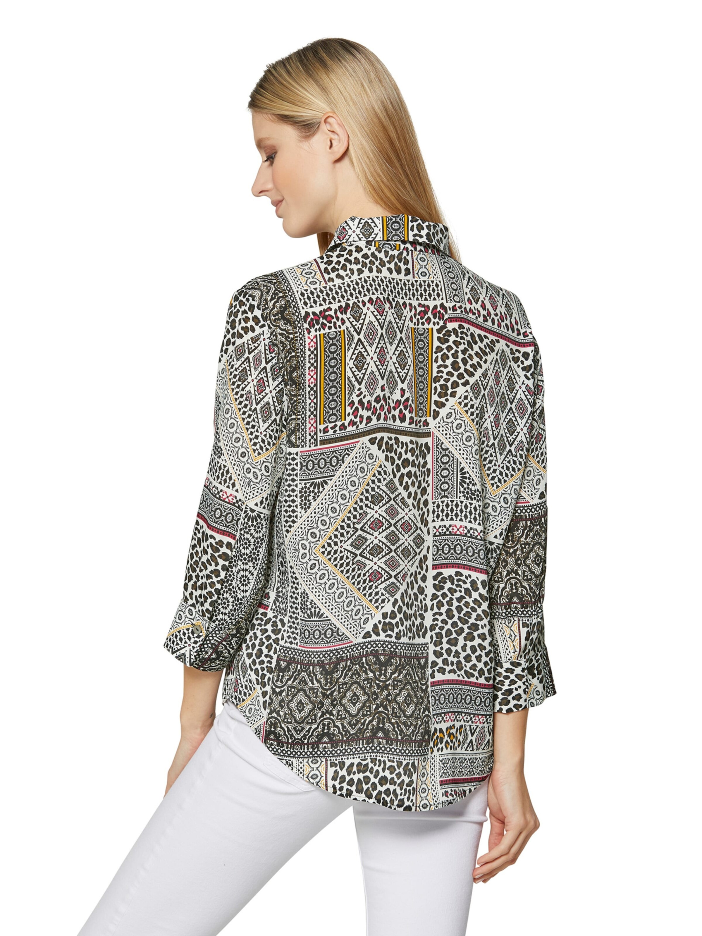 Chemisier MADELEINE en mélange de couleurs