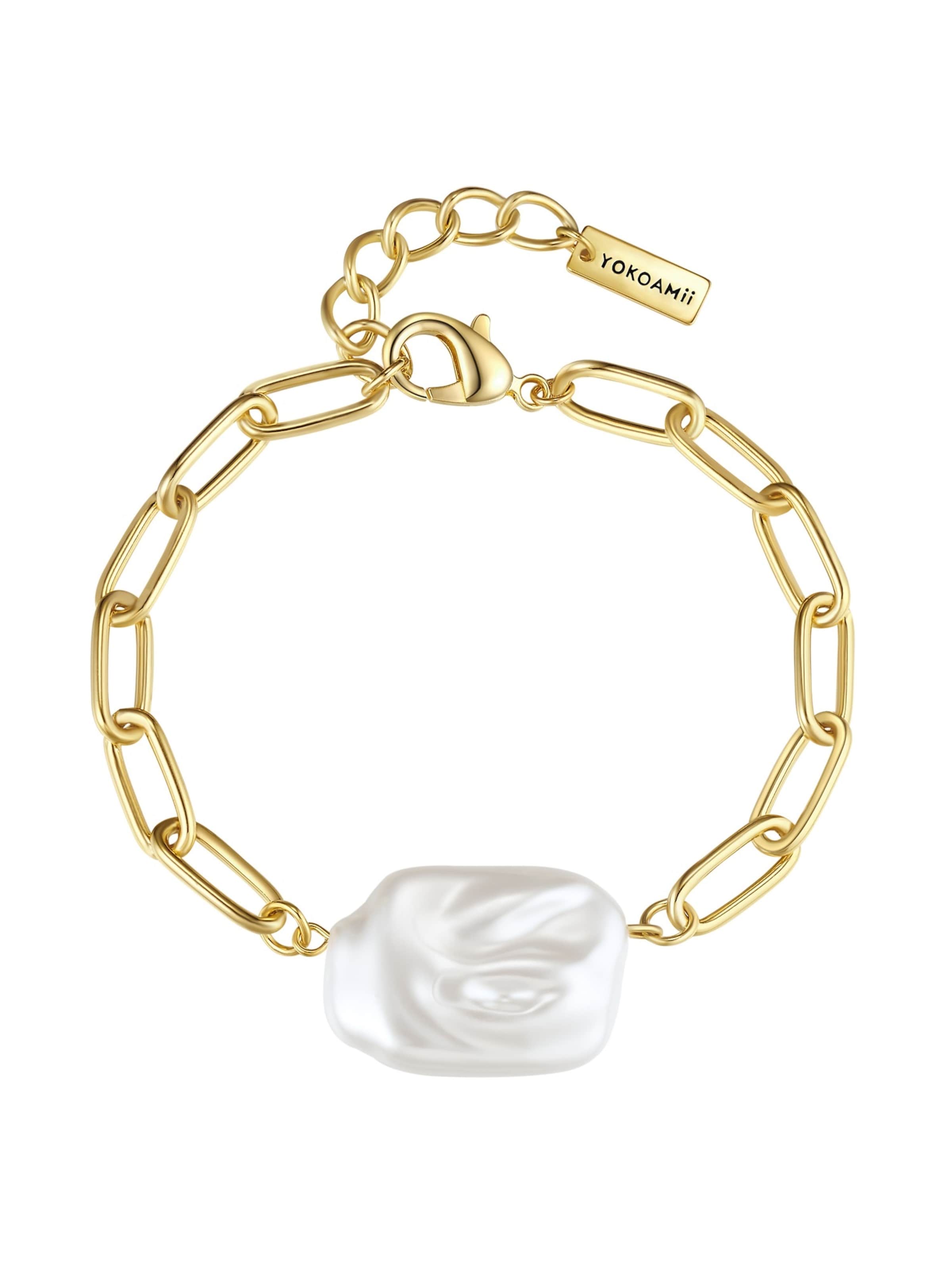 Yokoamii Bracelet in Gold: front