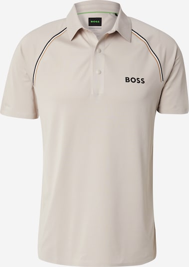 Sportiniai marškinėliai 'Patteo' iš BOSS, spalva – kupranugario / nebalintos drobės spalva / juoda, Prekių apžvalga