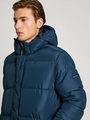 Pepe Jeans Wintermantel 'TORIN' in Blau
