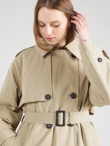 Manteau mi-saison TOPSHOP en beige