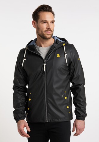 Schmuddelwedda Between-Season Jacket in Black: front