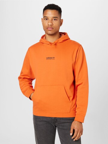 ADIDAS ORIGINALS Sweatshirt 'Adventure' in Oranje: voorkant