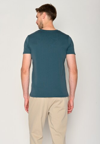 Maglietta 'Nature Cliffsail' di GREENBOMB in blu