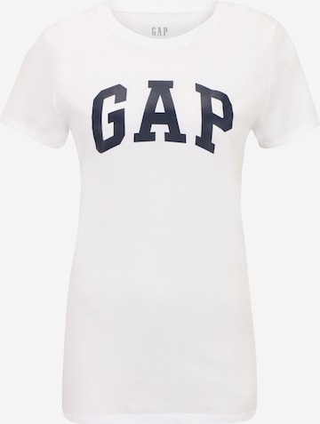 T-shirt Gap Tall en blanc : devant