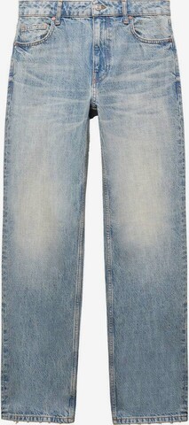 MANGO Regular Jeans 'Aila' in Blauw: voorkant