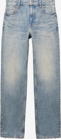 Regular Jeans 'Aila' de la MANGO pe albastru: față