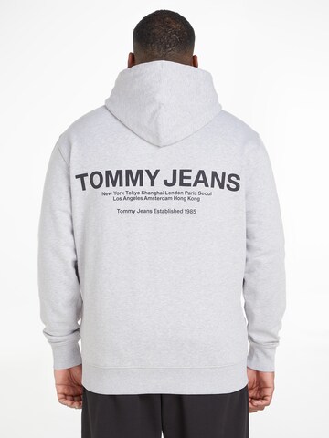 Tommy Jeans Plus Μπλούζα φούτερ 'Entry' σε γκρι