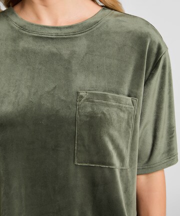 Hunkemöller Slaapshirt in Groen