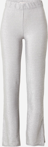 Bootcut Pantalon NLY by Nelly en argent : devant