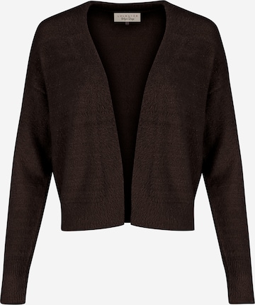 LolaLiza Knit Cardigan in Black: front