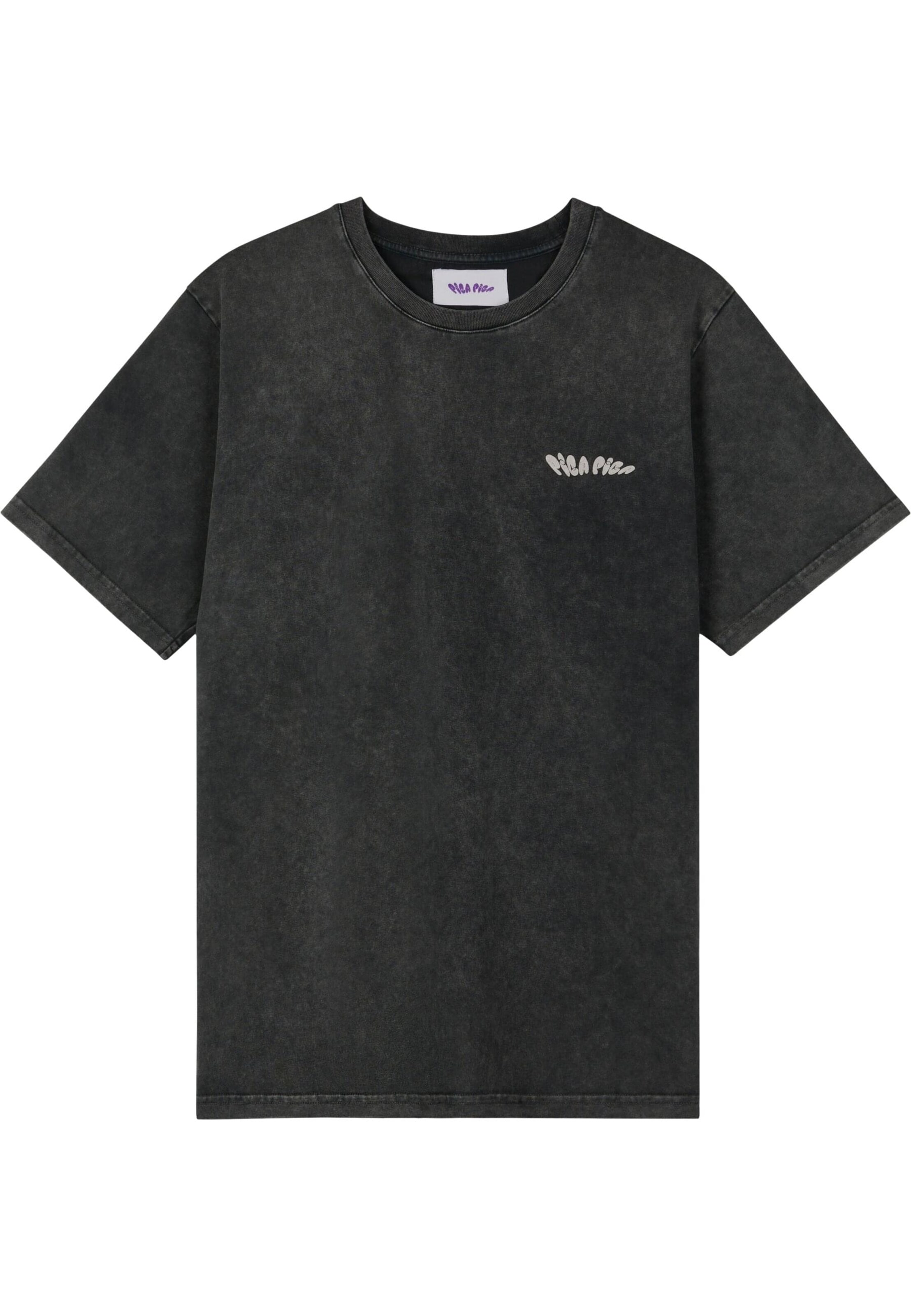 Pica Pica Shirt 'Chateau Marmont' in Zwart: voorkant