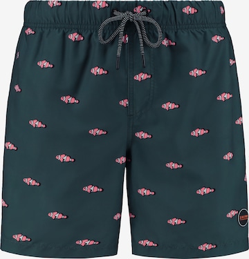 ShiwiKupaće hlače 'Clownfish' - zelena boja: prednji dio
