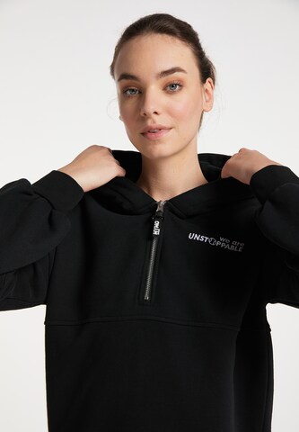 myMo ATHLSR Sweatshirt in Schwarz