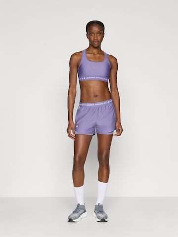 UNDER ARMOUR Bustier Sportmelltartók - lila