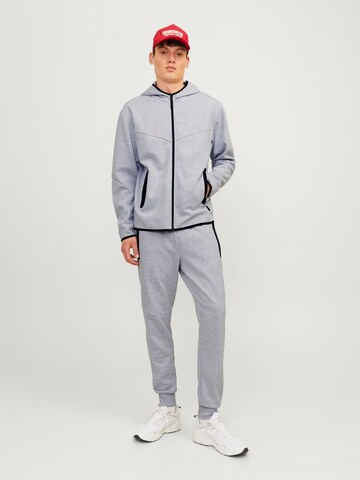 JACK & JONES Collegetakki 'JCOFusion' värissä harmaa