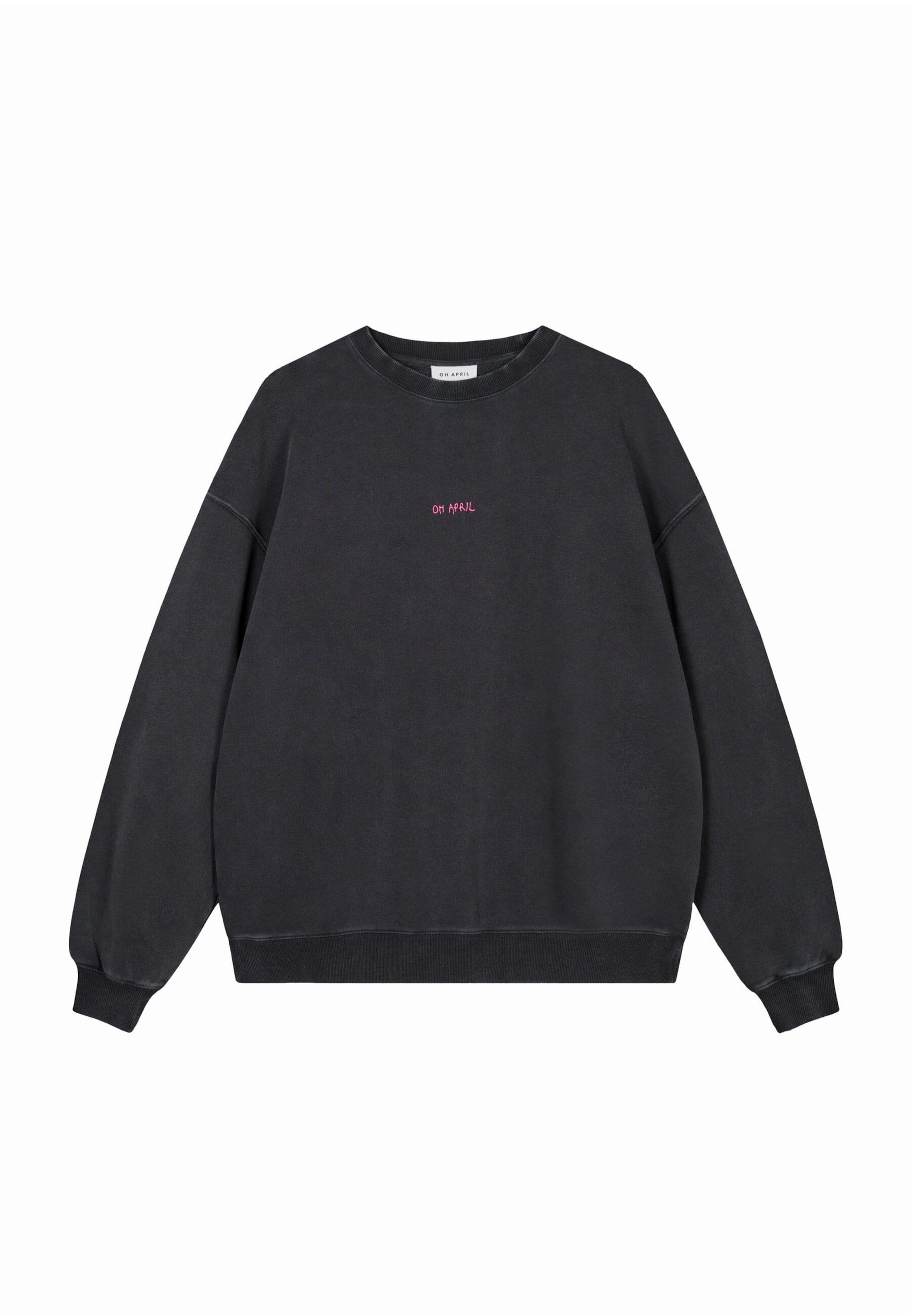 OH APRIL Sweatshirt 'Muse' in Grey: front