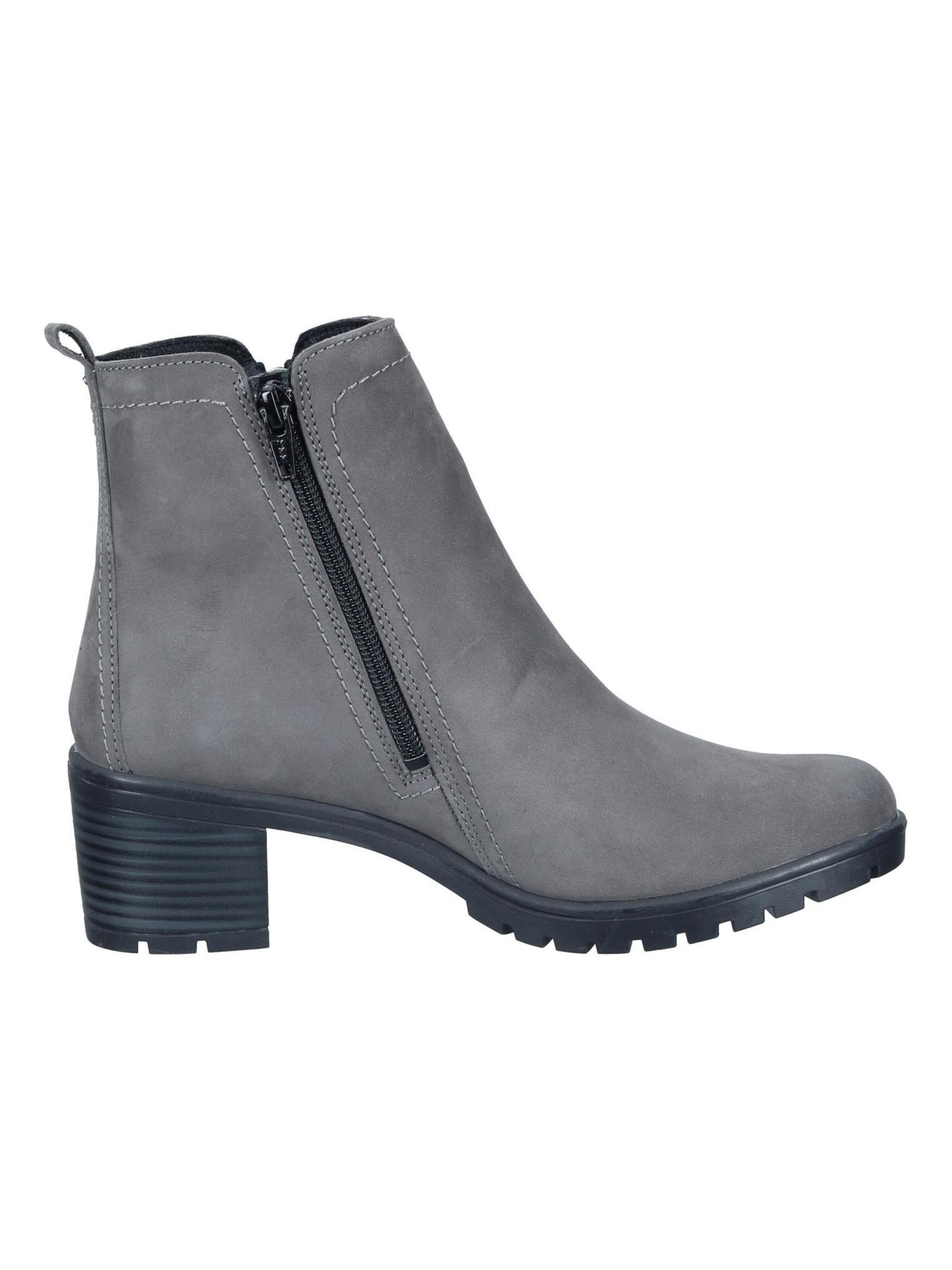 Comfortabel Stiefelette in Grau