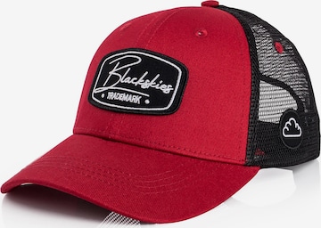 Blackskies Cap 'Race' in Rot: Vorderseite