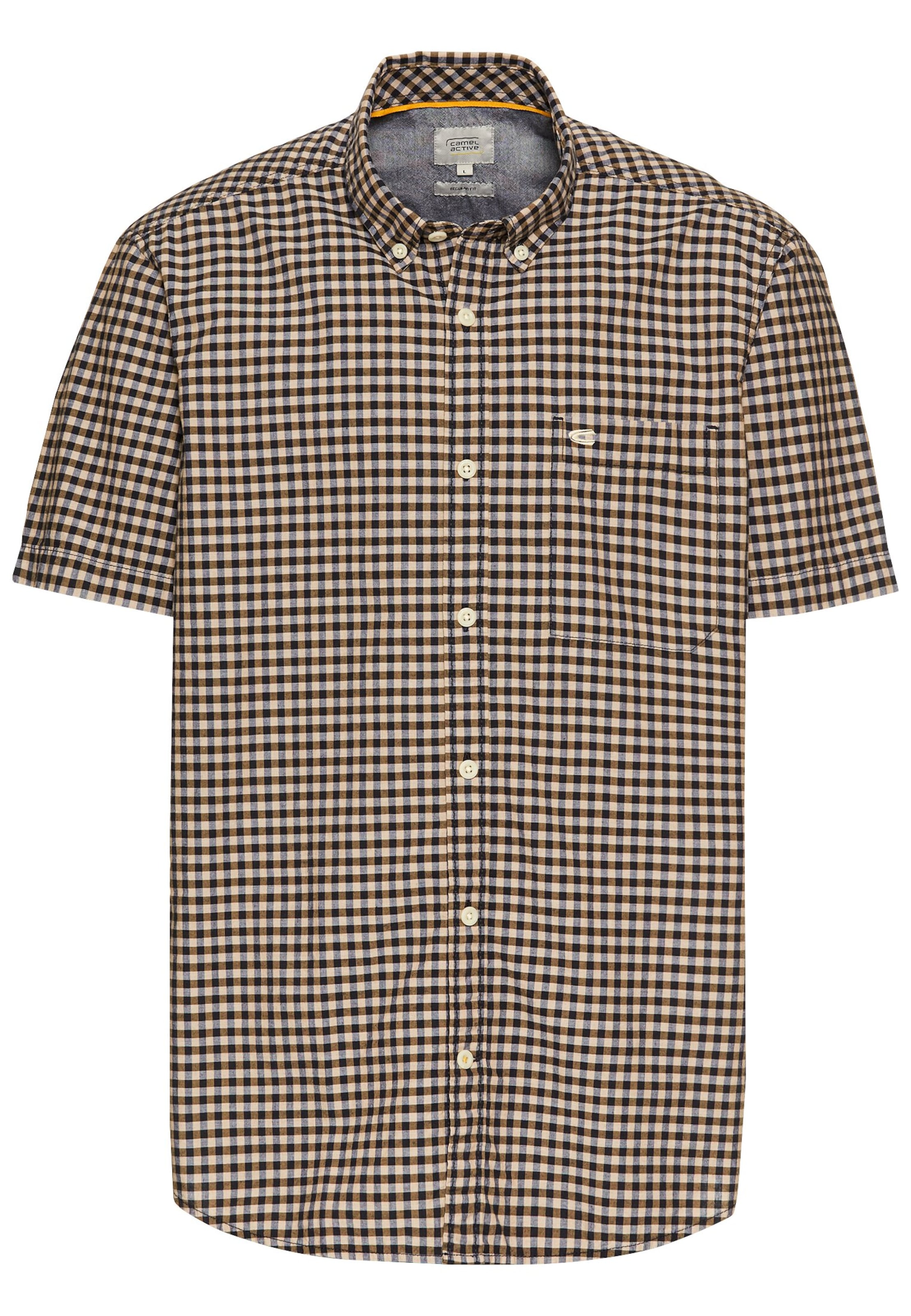 CAMEL ACTIVE Regular Fit Hemd in Blau: Vorderseite