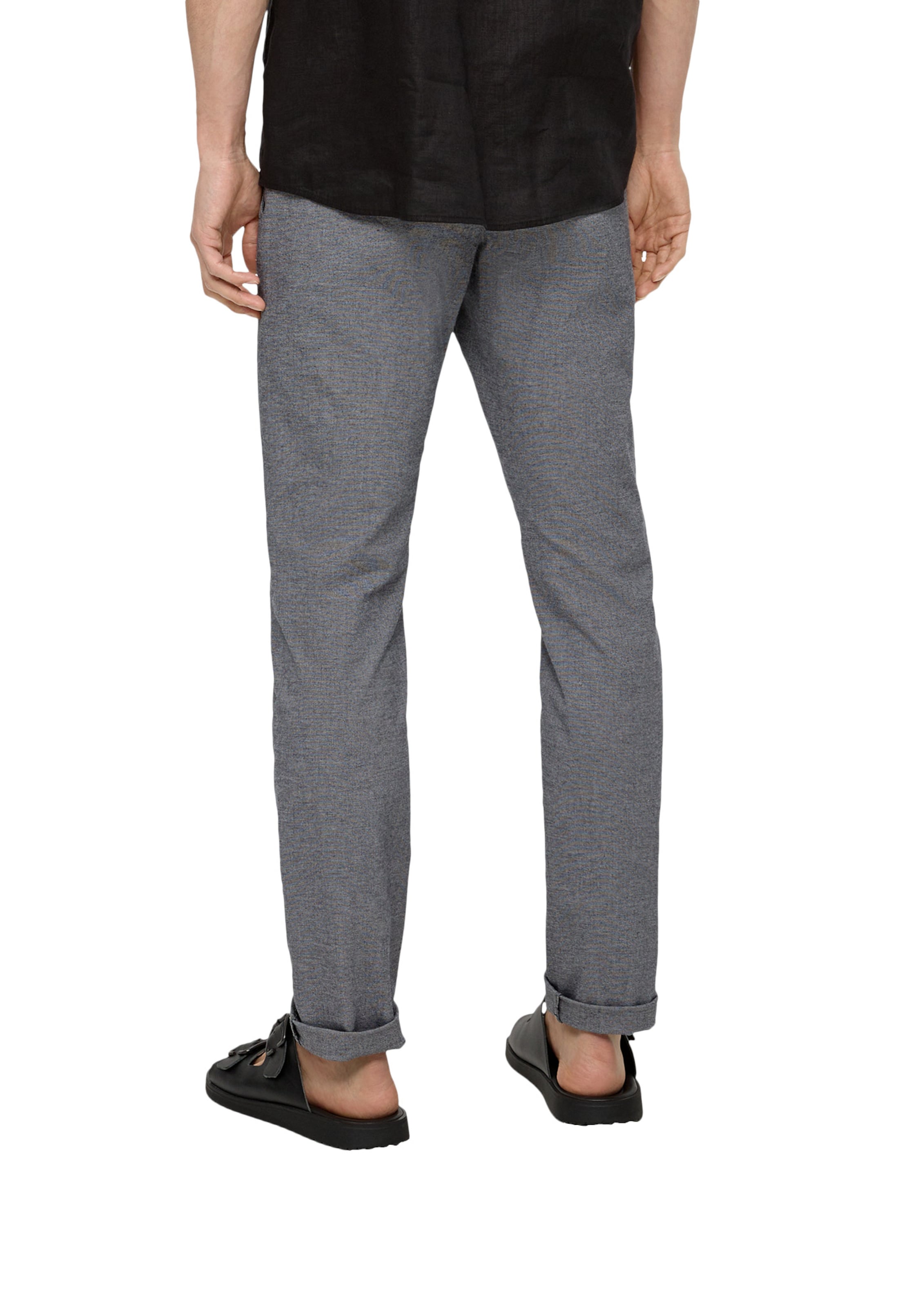 s.Oliver Slimfit Chino 'Austin' in Grijs