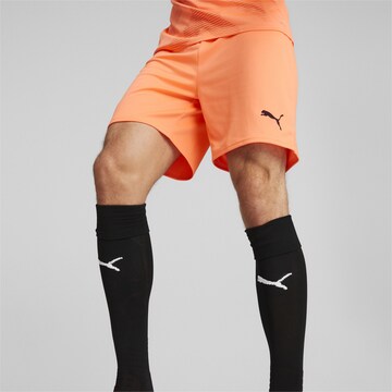 PUMA Regular Sportshorts in Orange