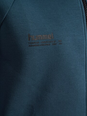 Hummel Sports sweat jacket in Blue