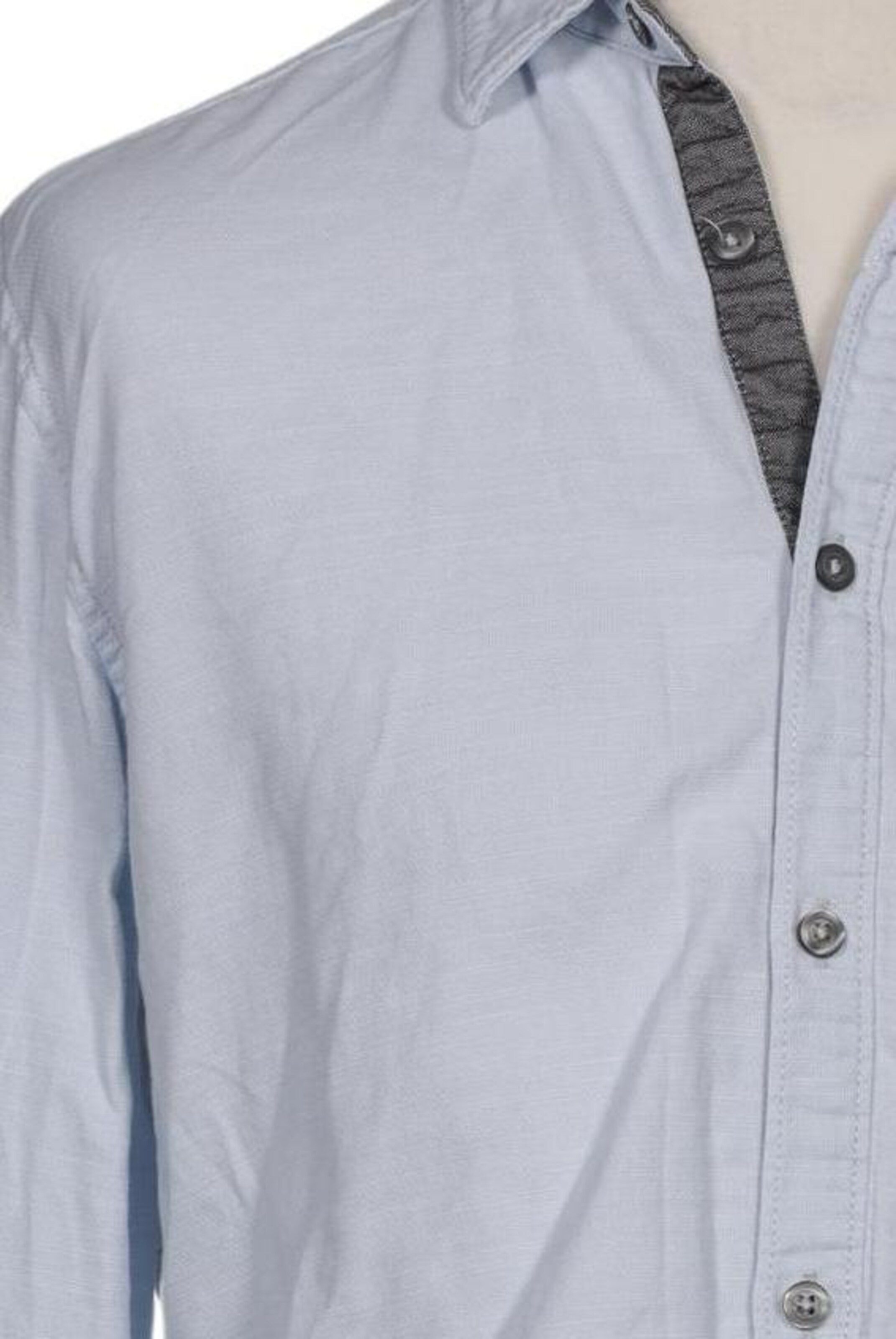 STRELLSON Button Up Shirt in L in Blue