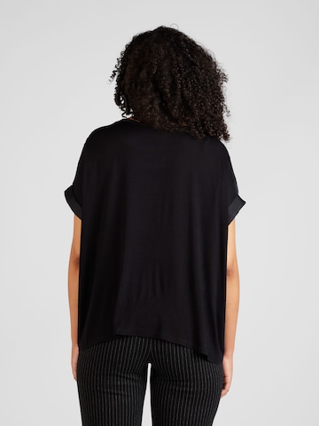 Z-One قميص 'Sana' بلون أسود