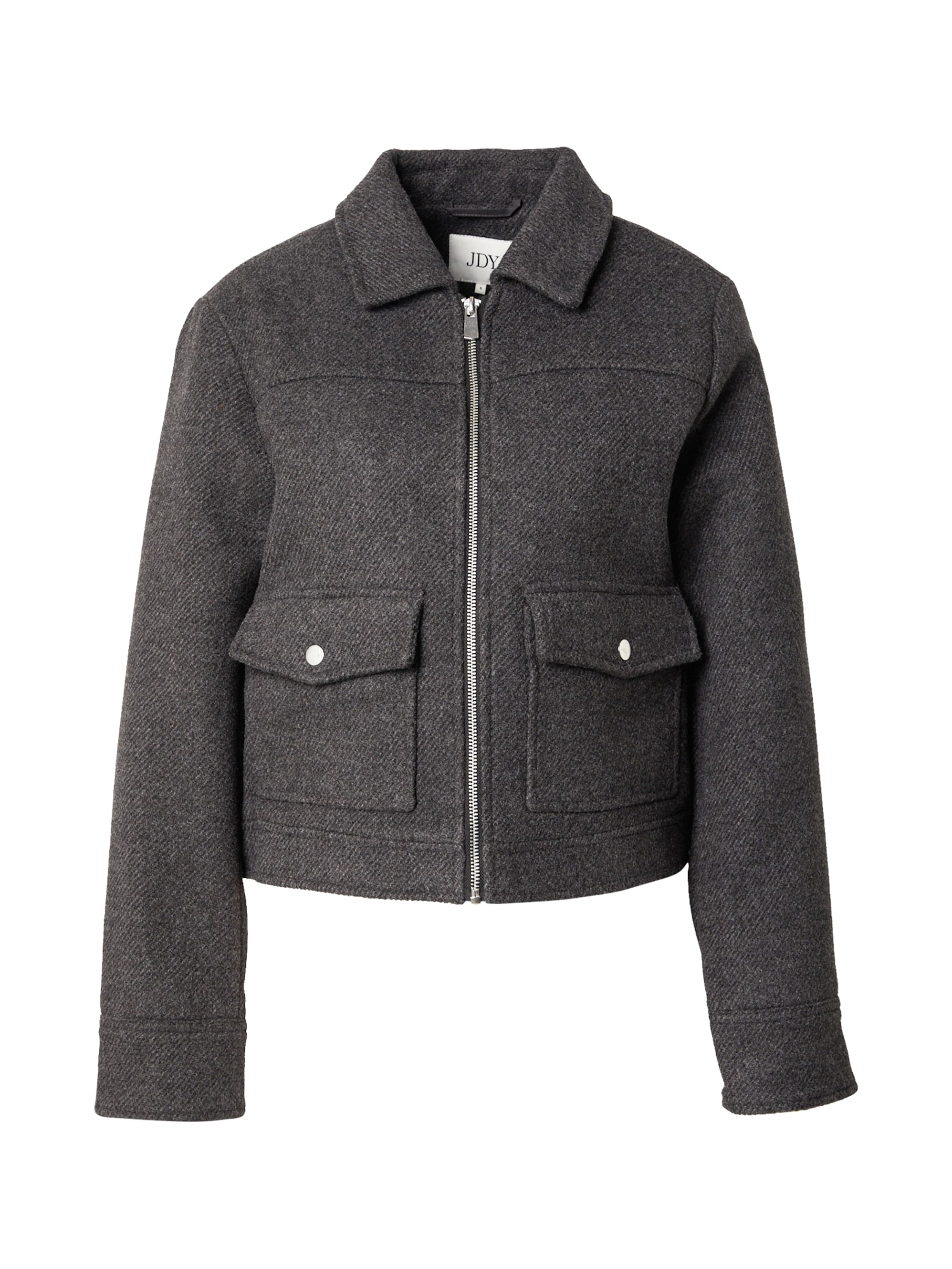 JDY Tussenjas &#x27;JDYNELLY&#x27; in Zwart: voorkant