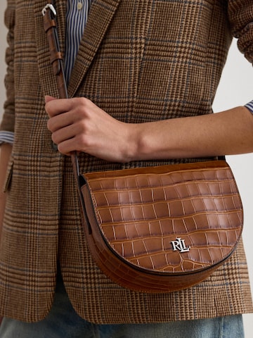 ruda Lauren Ralph Lauren Rankinė su ilgu dirželiu 'Witley'