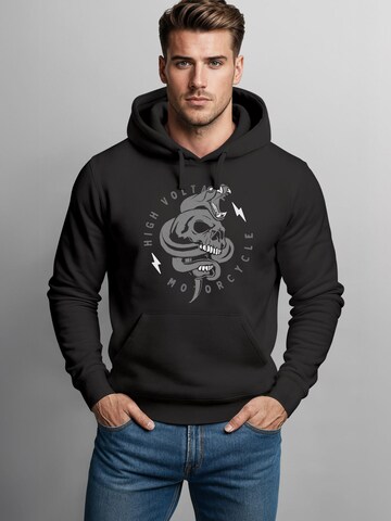 Neverless Sweatshirt 'Snake'‌‌‌‌‌‌ in Schwarz