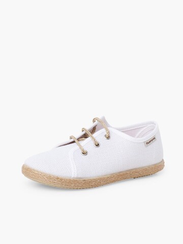 Scarpa bassa di Pisamonas in bianco