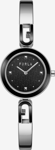FURLA Analog Watch 'Bangle' in Grey: front