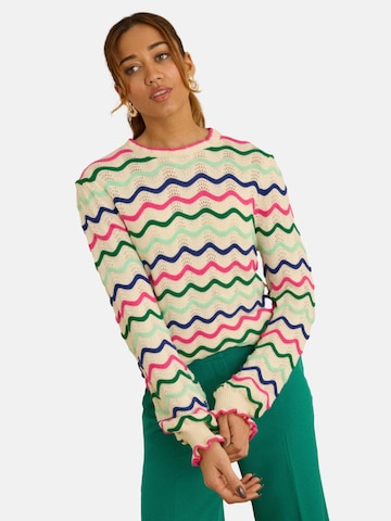 love & roses Свитер в Бежевый: спереди