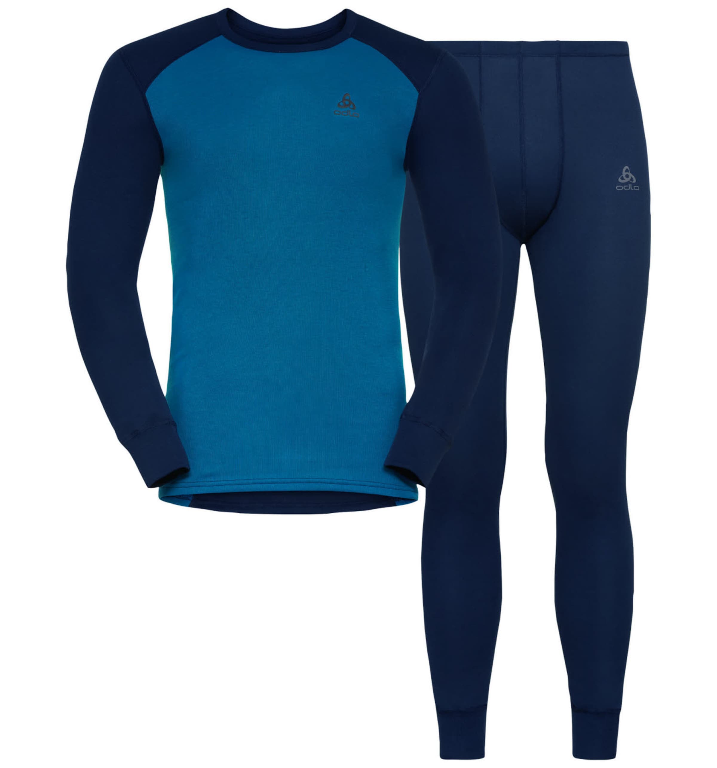 ODLO Base Layer 'Active Warm ECO Special' in Blue: front
