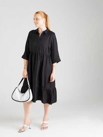 Vero Moda Curve Kleid 'VMMeloney' in Schwarz