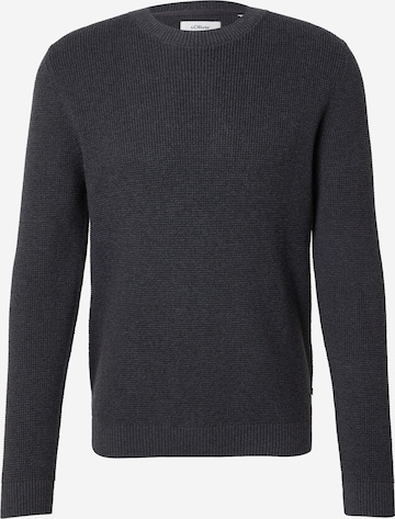 s.Oliver Pullover in Grau: Vorderseite