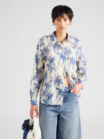 Maison 123 Blouse 'COLETTE' in Blue: front
