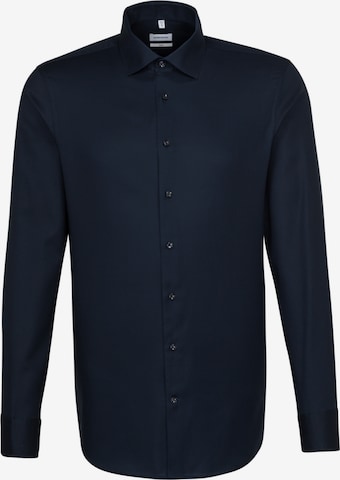 SEIDENSTICKER Slim fit Business Shirt in Blue: front