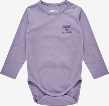 Barboteuse / body 'MINO' Hummel en violet : devant