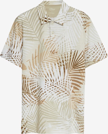T-Shirt s.Oliver en beige : devant